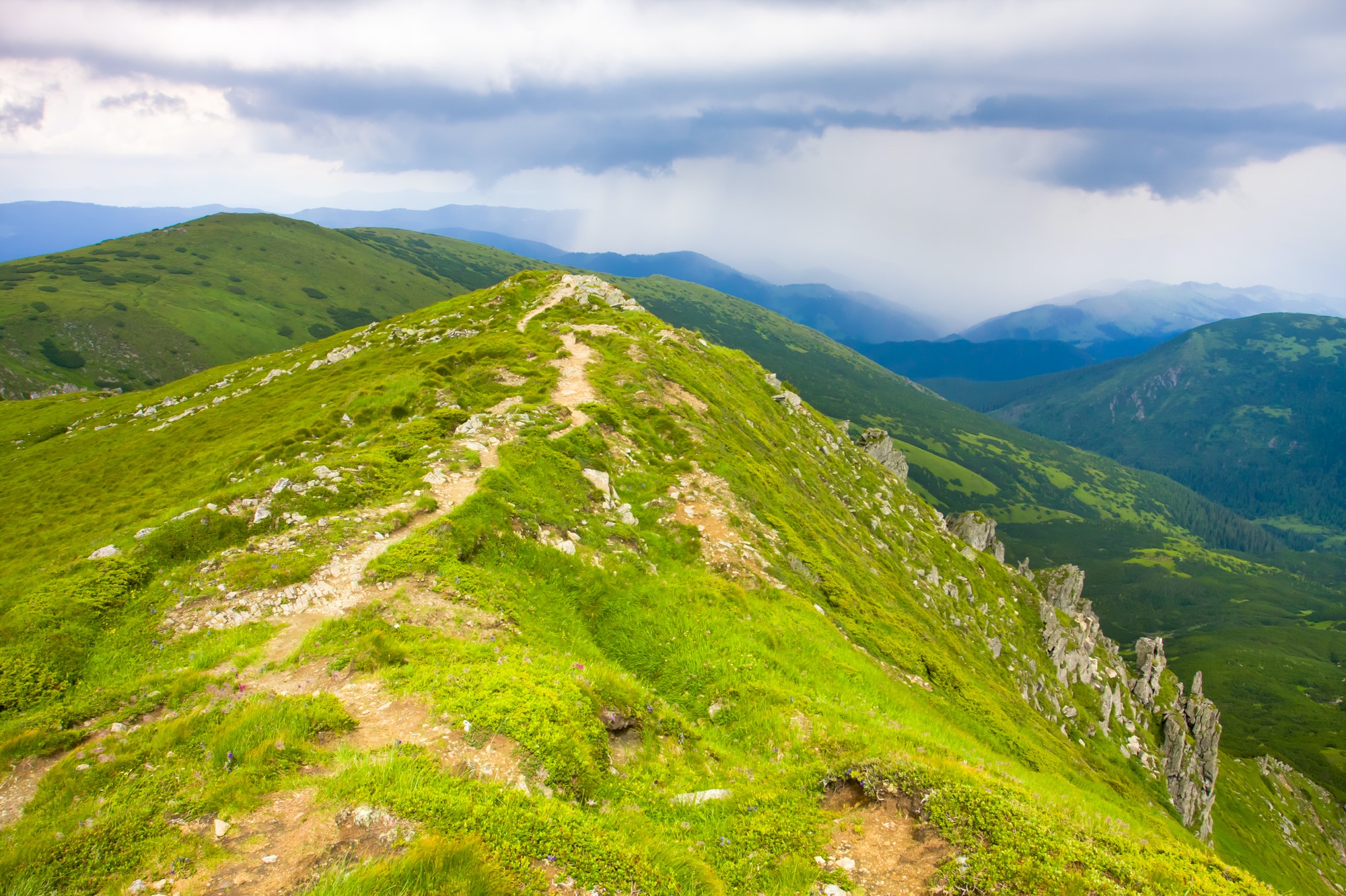 Mountains landscape